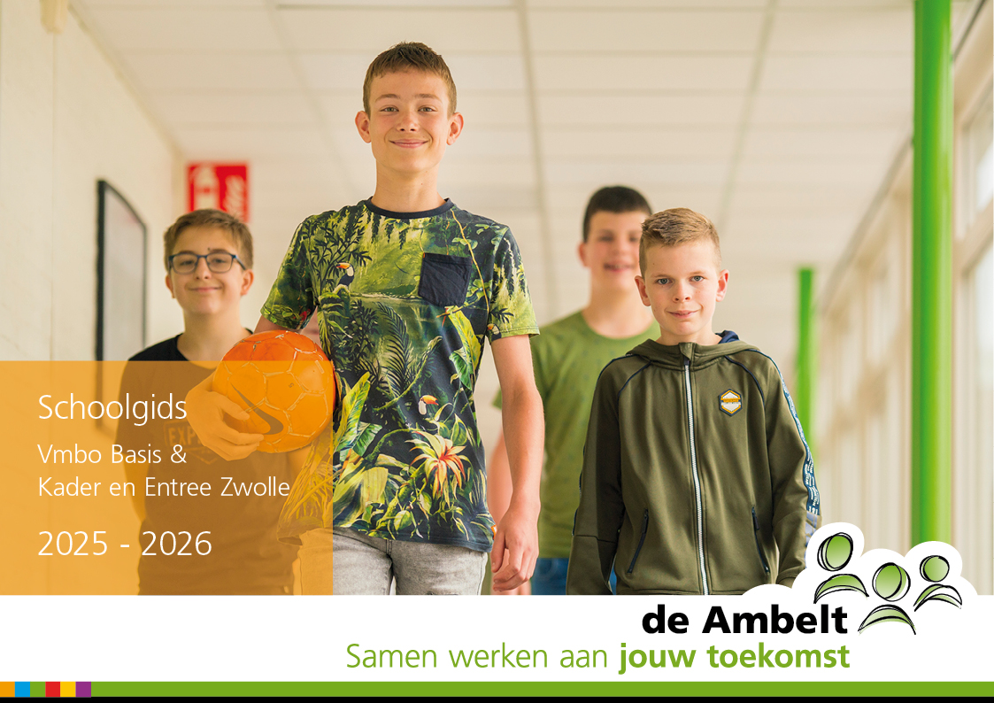 ambelt schoolgids vmbo zwolle 2025 2026