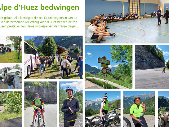Leerlingen bereiken top Alpe ambelt ambulletin juni 2024 2 9