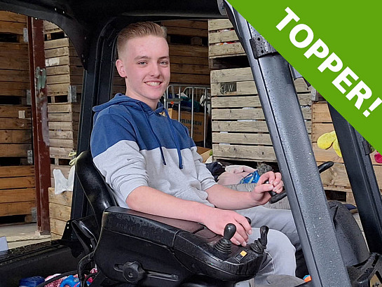 Justin zit op z'n plek